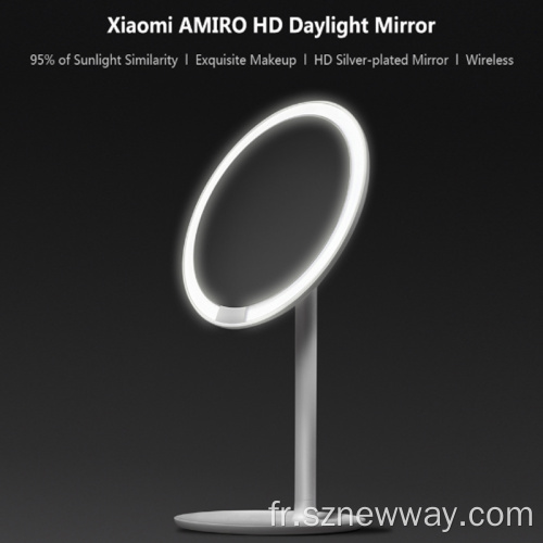 Miroir à LED de maquillage cosmétique de Xiaomi Mijia Amiro